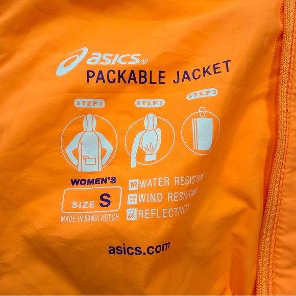 Asics Running Packable Jacket Small - Picture 13 of 13